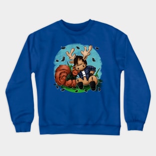 Moose and Squirrel Crewneck Sweatshirt